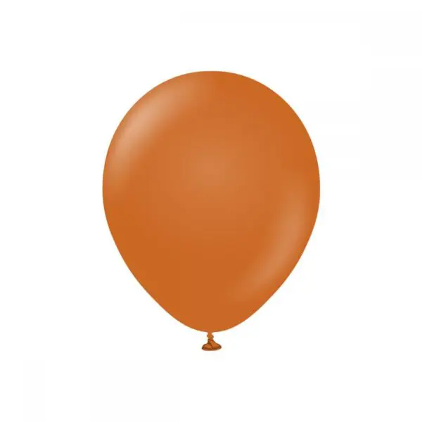 Latexballong Rost Orange 30cm 25-pack