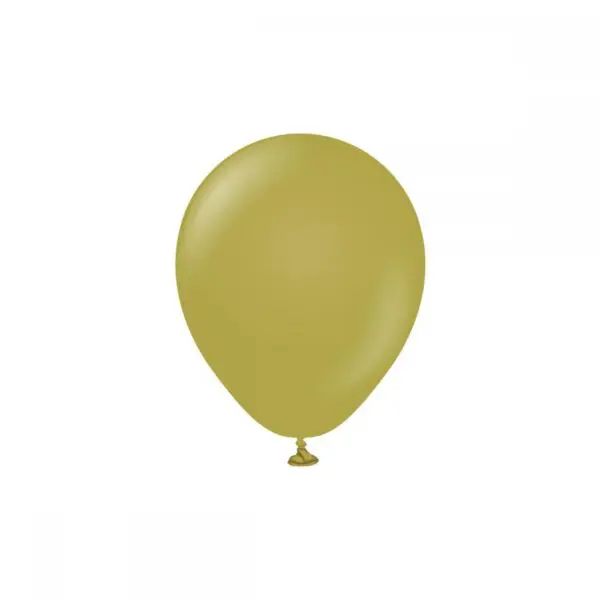 Latexballong Olive 13cm 100-pack