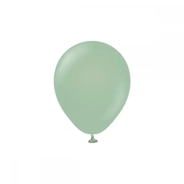 Latexballong Vinter Grön 13cm 100-pack