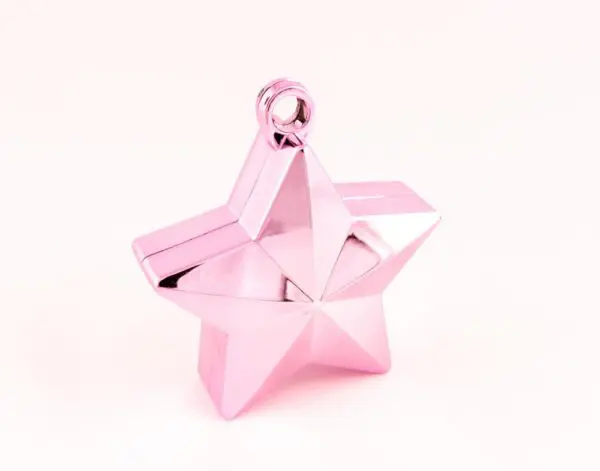 Ballongtyngd Stjärna Rosa 170g