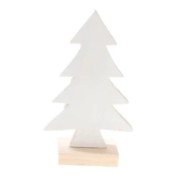 Vit trägran 16cm